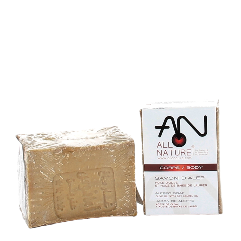 Savon d'Alep Solide 200g – Apaisant et Purifiant