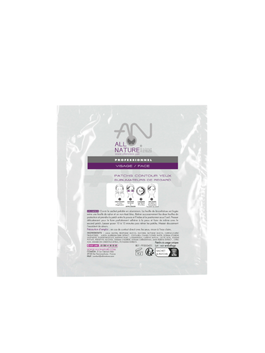 Patchs Yeux Biocellulosiques 2 x 4 soins– Décongestionnant & Lissant