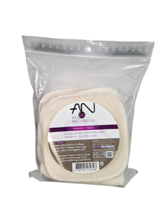 Carré cotons Démaquillants Bio – Lavables