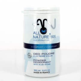 Déodorant poudre alun – Poudreuse 100g