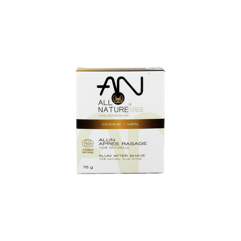 Pierre d'alun après rasage